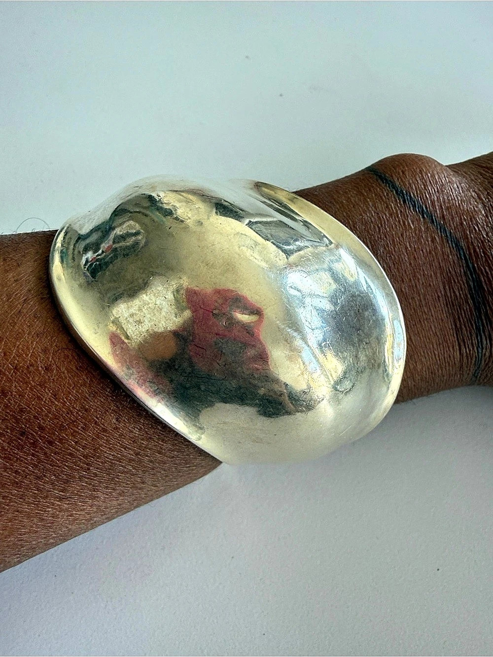 Vintage Robert Lee Morris Sterling Silver Cuff Bracelet